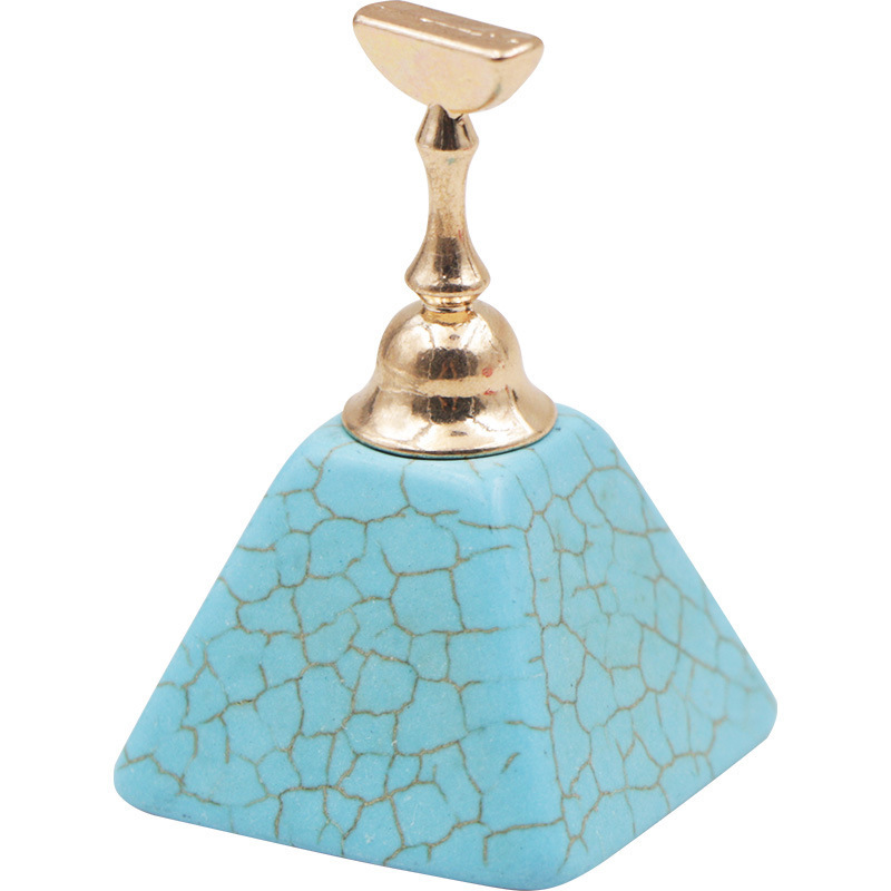 Nuevos productos transfronterizos base de piedra de pino magnetic piezas de manicure piezas de ajedrez de manicure para principiantes manicure师 fijo marco de práctica de manicure