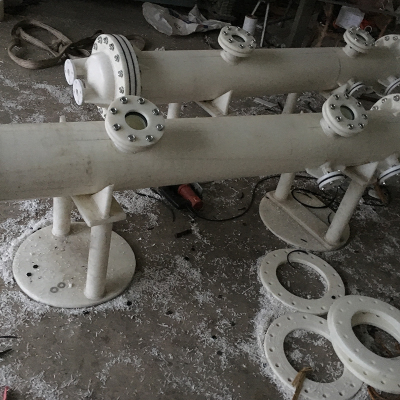源头工厂石墨填充改性换热器 化工制药染化用列管式pp冷凝器