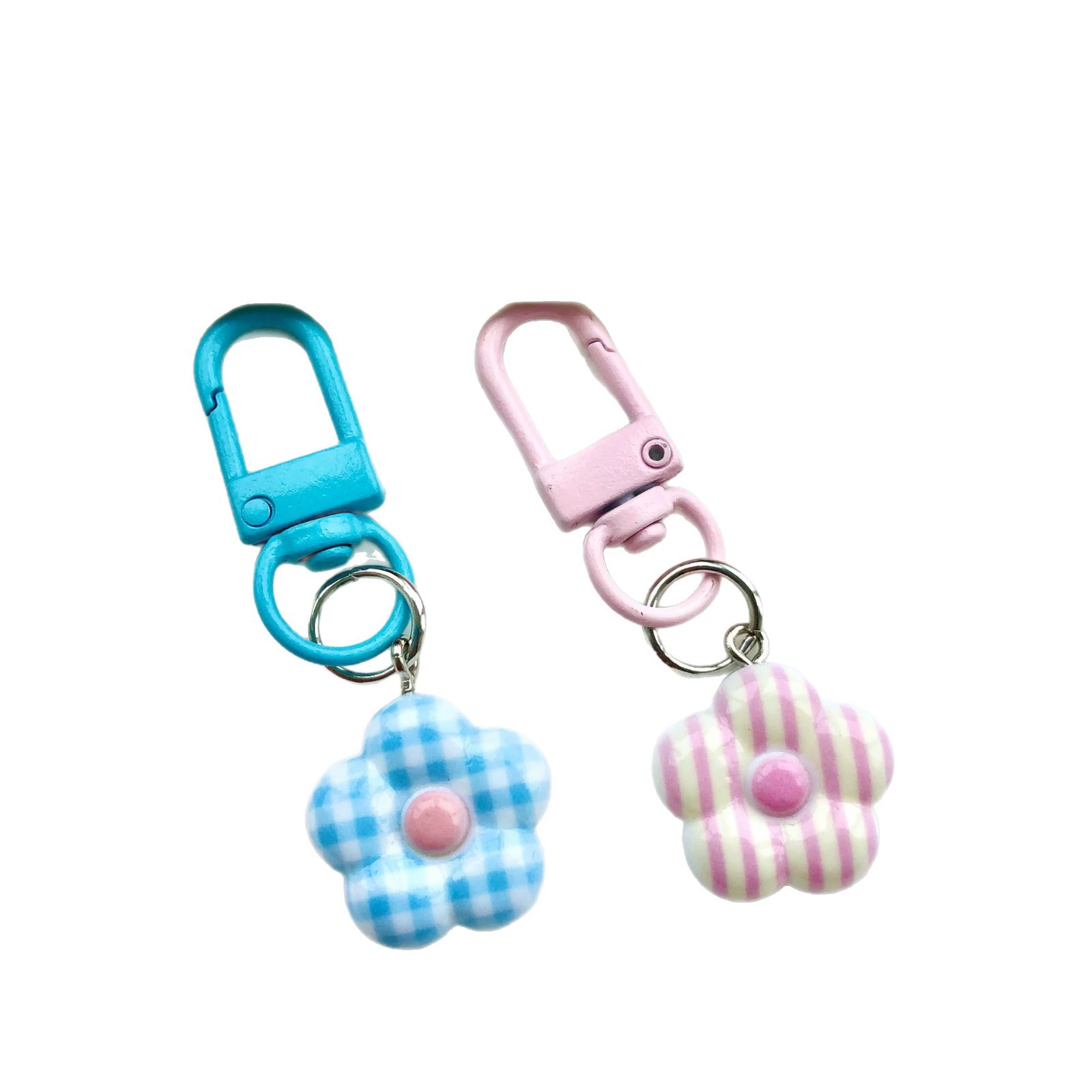 Cute keychain, pendant, bag accessory, flowered, Birthday gift