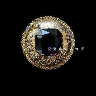 �й�vintage ����m����ɫ�R��ʯ�����������������Ů�����b�