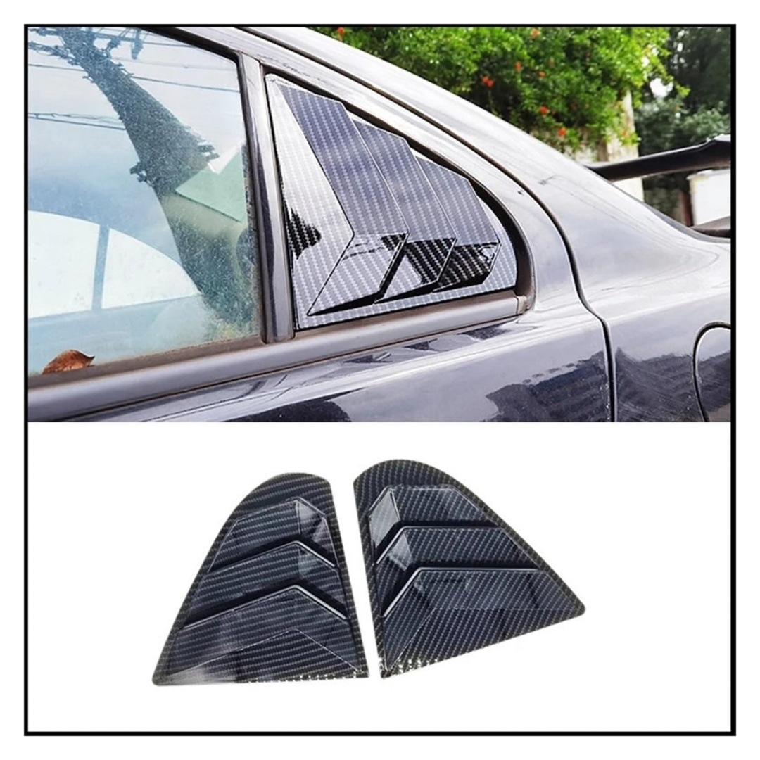 Suitable for Mitsubishi Lancer 09-16 Models Rear Triangle Window Blinds Modification Car Window Decoration Accessories