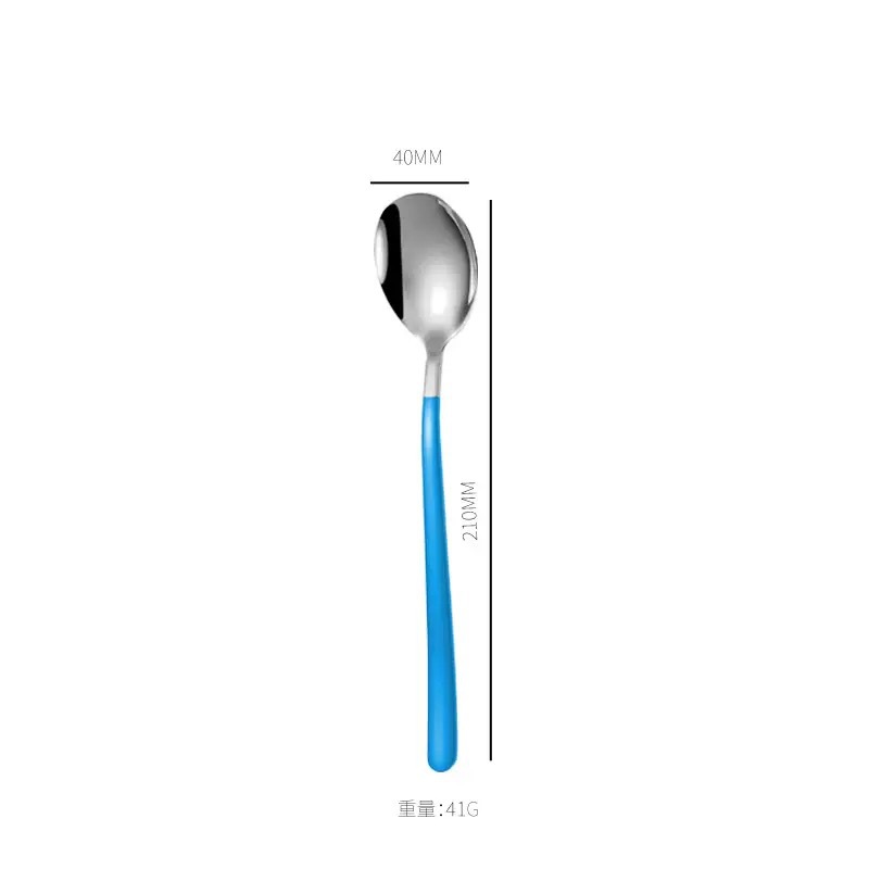 컬러스푼  코리안(304대) 블루실버