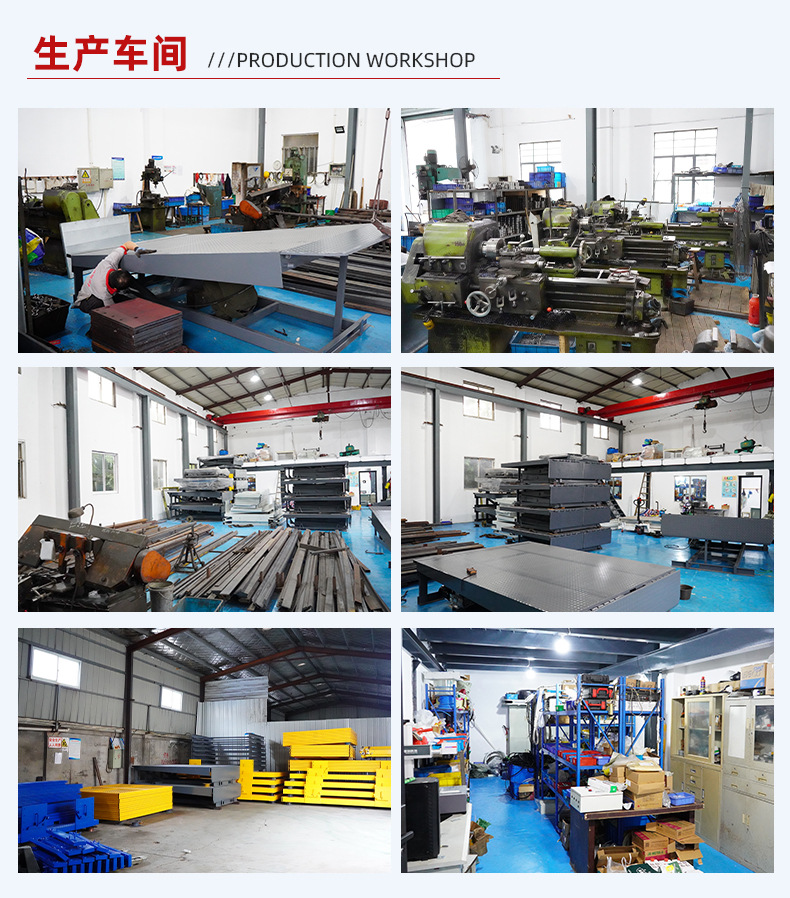 Factory Direct Sales Hydraulic Fixed Lift Platform for Loading and Unloading Goods between Floors in Workshops, Scissor-Type Cargo Lifting Equipment