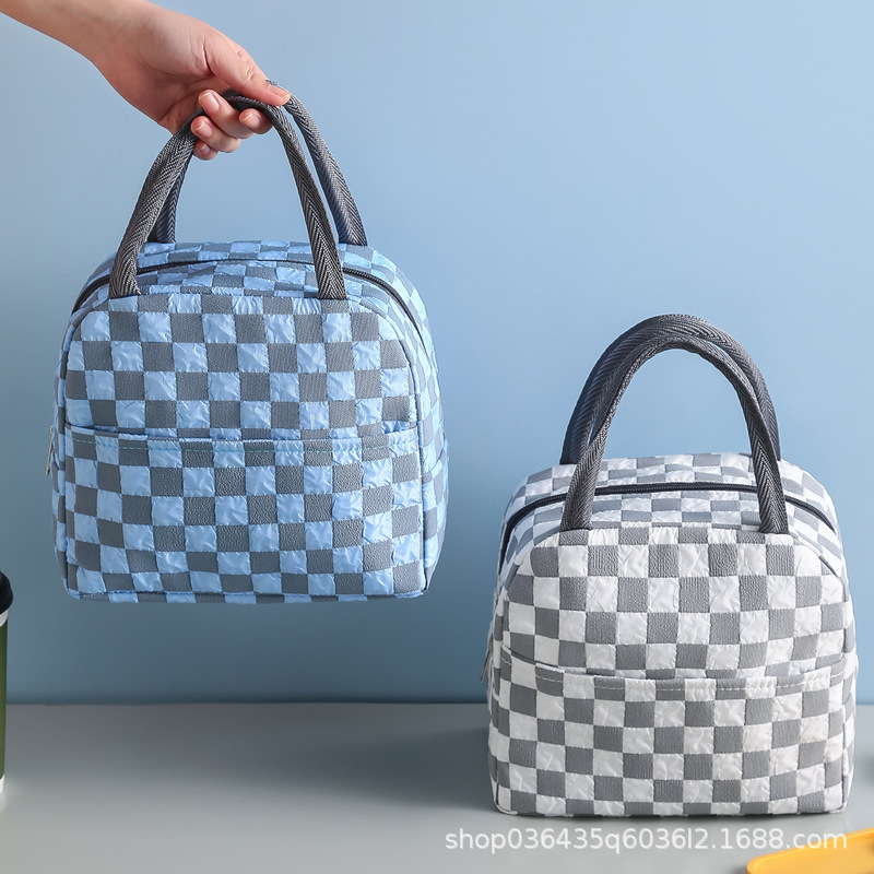 Bolsa de almuerzo de papel de aluminio con aislamiento de dibujos animados bolsa de almuerzo Linda bolsa de almuerzo caja de almuerzo bolsa de almacenamiento bolsa de almuerzo Portátil Bolsa de Almuerzo