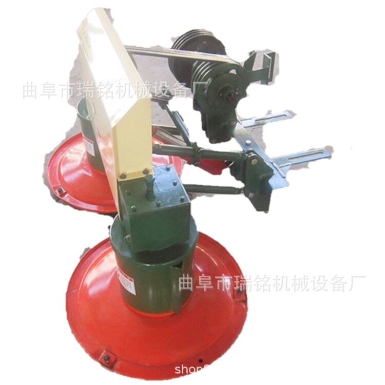 前置式双圆盘割草机TGFF苜蓿艾草中药材收割机后输出割草机