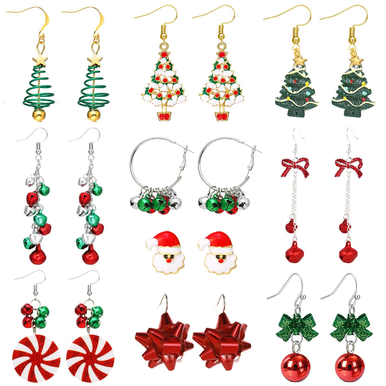 SKU-09-Holiday Earrings-10pair