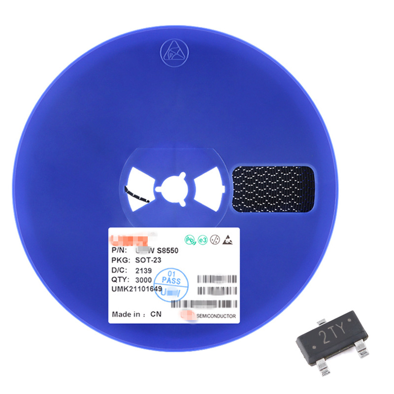 S8550 封装SOT-23 原装NPN达林顿三极管BJT集成ic电子元器件芯片