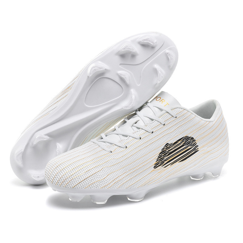 Zapatillas de Fútbol de Caña Baja con Suela de TPU Ligeras para Césped Natural y Artificial