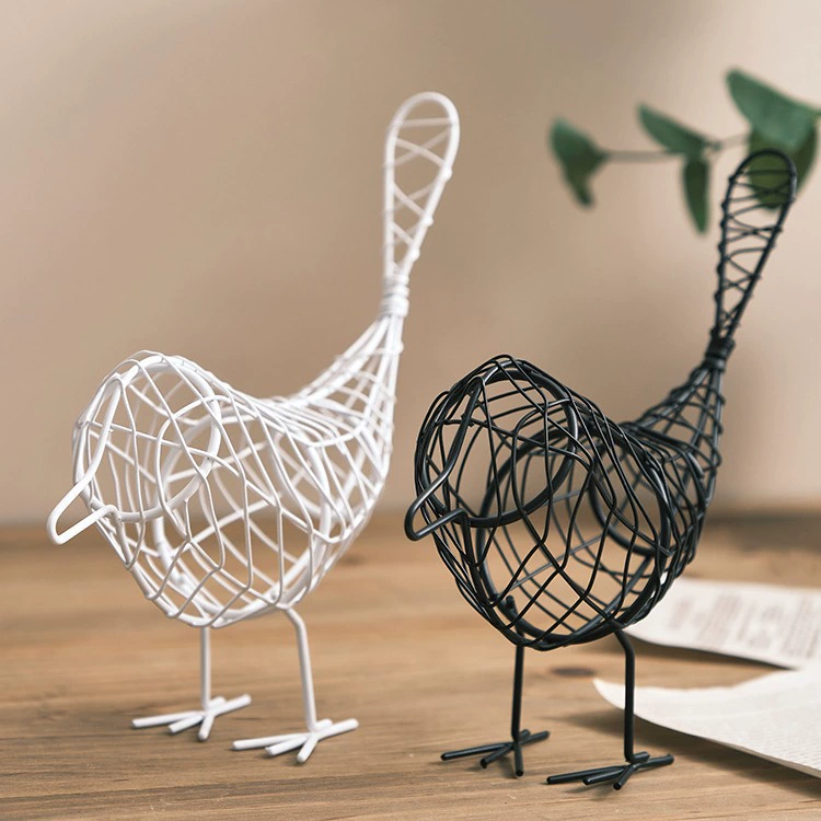 Simple Iron Cutting Couple Couple Porch Porch living room Blocking Wine Cabinet Decoration bedroom Dormitory Desktop gifts