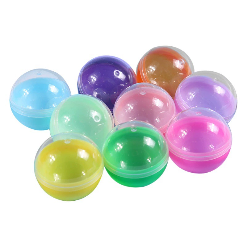 Круглая капсула для гашапона 4,5 см, диаметр 45 мм, для автоматов гашапон, кукольных автоматов, оптом, строительные блоки, слепая коробка