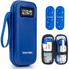 现货胰岛素针头冷藏盒便携保温随身注射药品小型收纳盒冷藏小冰包
