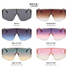 Fashionable windproof sunglasses suitable for men and women, glasses hip-hop style, city style