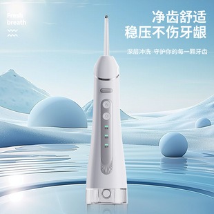 Cross-border new household handheld portable dental irrigator oral cleaning to calculus electric water floss large water tank