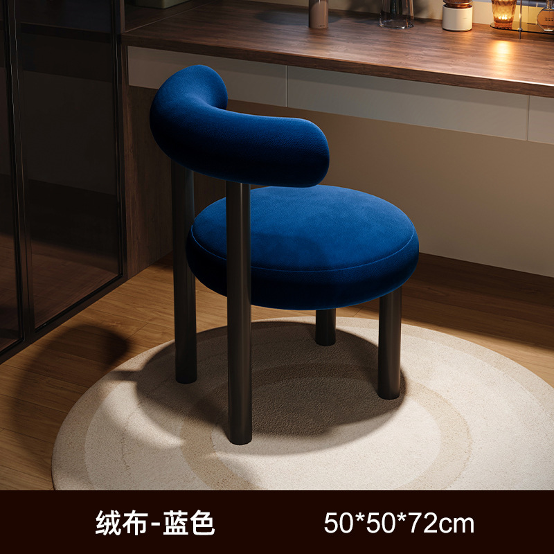 Sillas de maquillaje dormitorio de chicas sillas de comedor modernas sillas de comedor sillas de red de alto nivel sillas de grasa maquillaje de uñas de cama principal