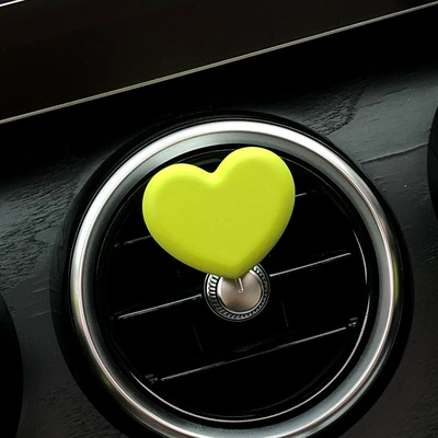 Car Perfume Aromatherapy — Interior Ornament for Women - green-love