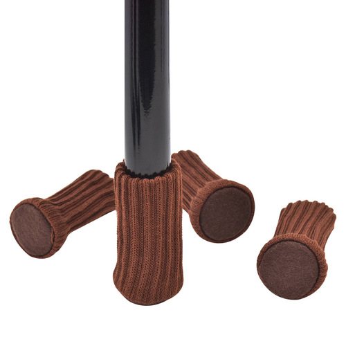 Cloth table and chair foot covers woolen floor protective cover thickened wear-resistant anti-slip silent stool chair felt foot pads