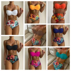 2023 New European and American Style Two-Piece Bikini—Cross-Border Sexy Amazon Export Bikini for Women's Beach Swimsuit