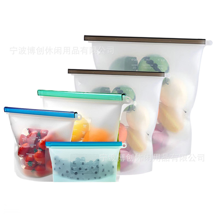 升级版硅胶保鲜袋主图