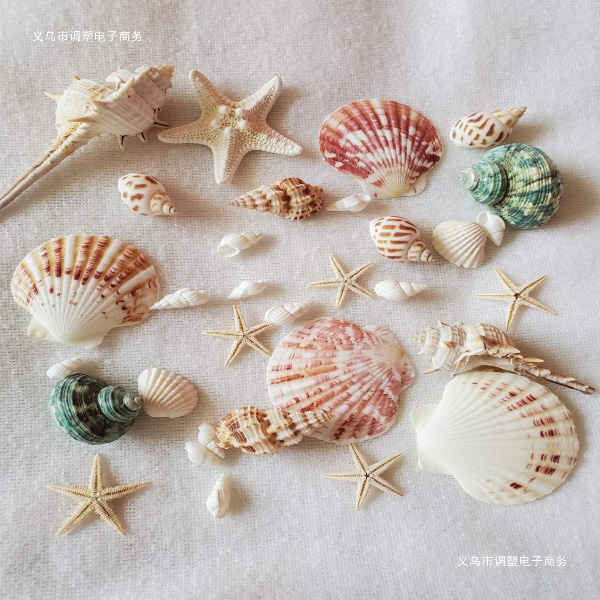 Organic materials set handmade