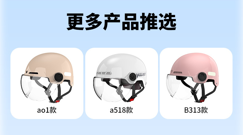 Basic Helmet for Electric Vehicles with 3C Certification, Cute Children's Motorcycle Helmet for Parent-Child Riding, Breathable Half Helmet for Summer