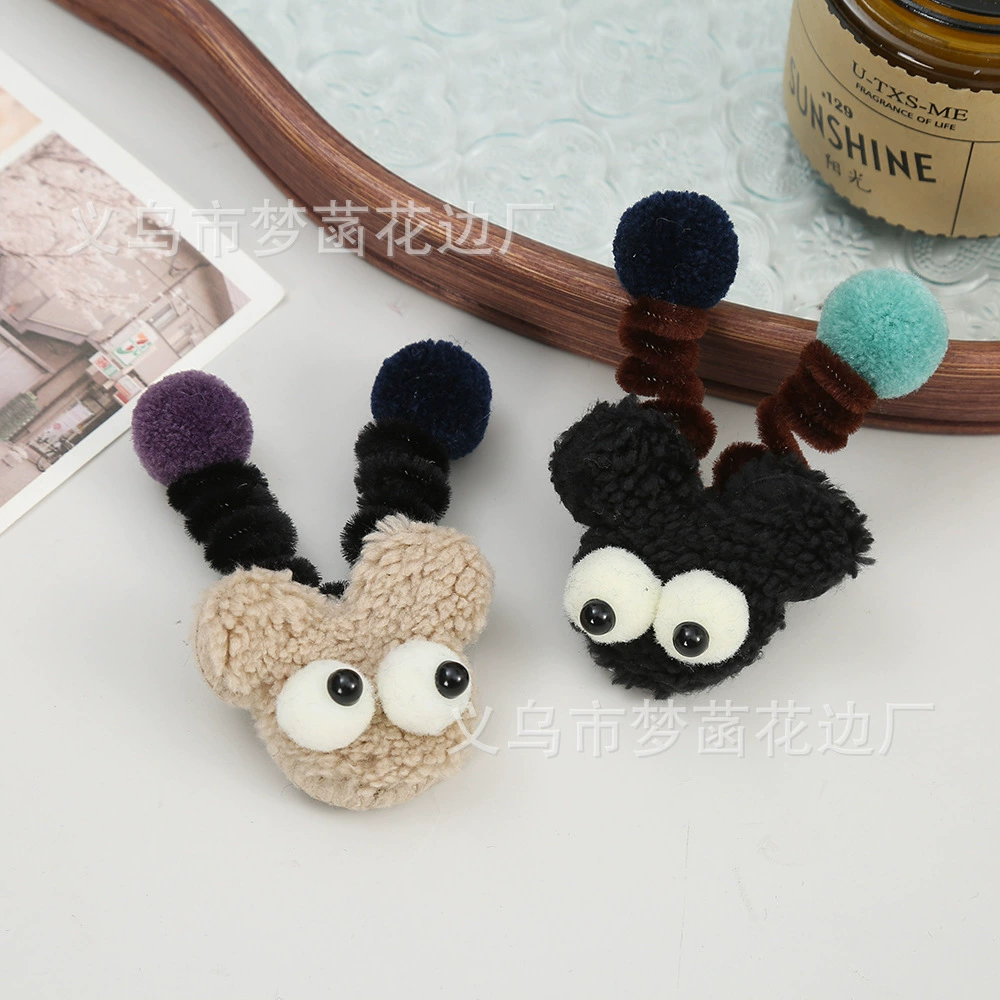 Допамин смешные куклы милые мягкие и милые большие глаза крутящие палочки антенна куклы