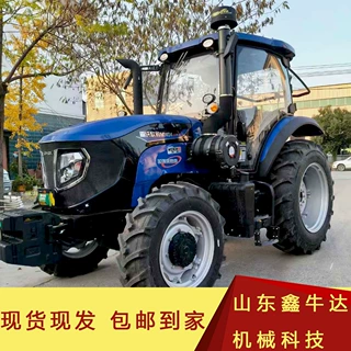 雷沃欧豹拖拉机M1404-5XF四轮驱动式农用耕地机田园管理多功能
