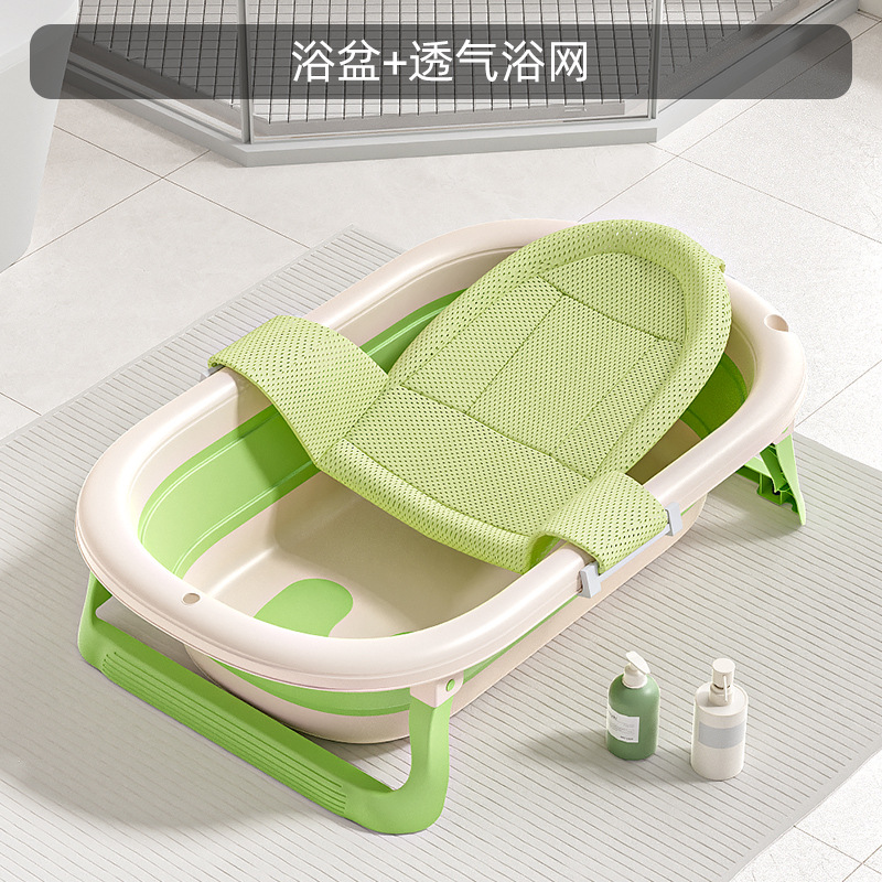 Bidé plegable para niños, balde de baño universal, suministros para bebés de gran tamaño, lavabo para bebés