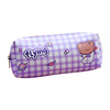 Pencil case for elementary school students, capacious storage system, stationery, with little bears