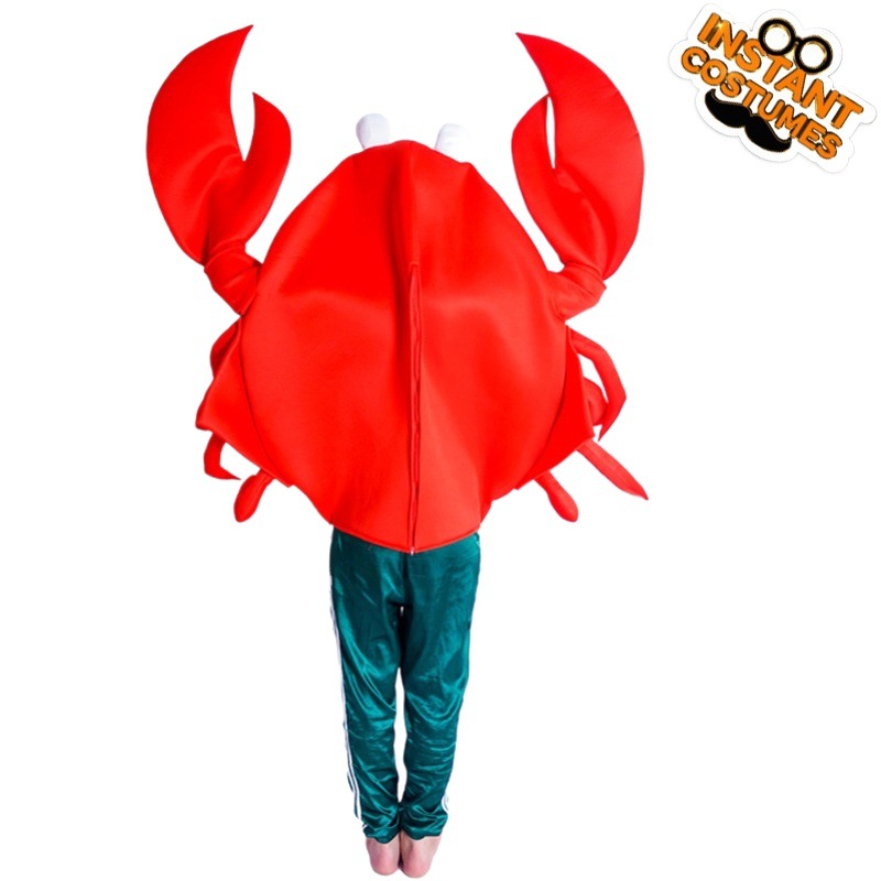 Adulto grande hembra grande pareja masculina divertida parodia cangrejo traje lindo animal Cosplay fiesta traje