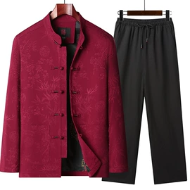 中山装唐装;男式针织衫;男式棉服