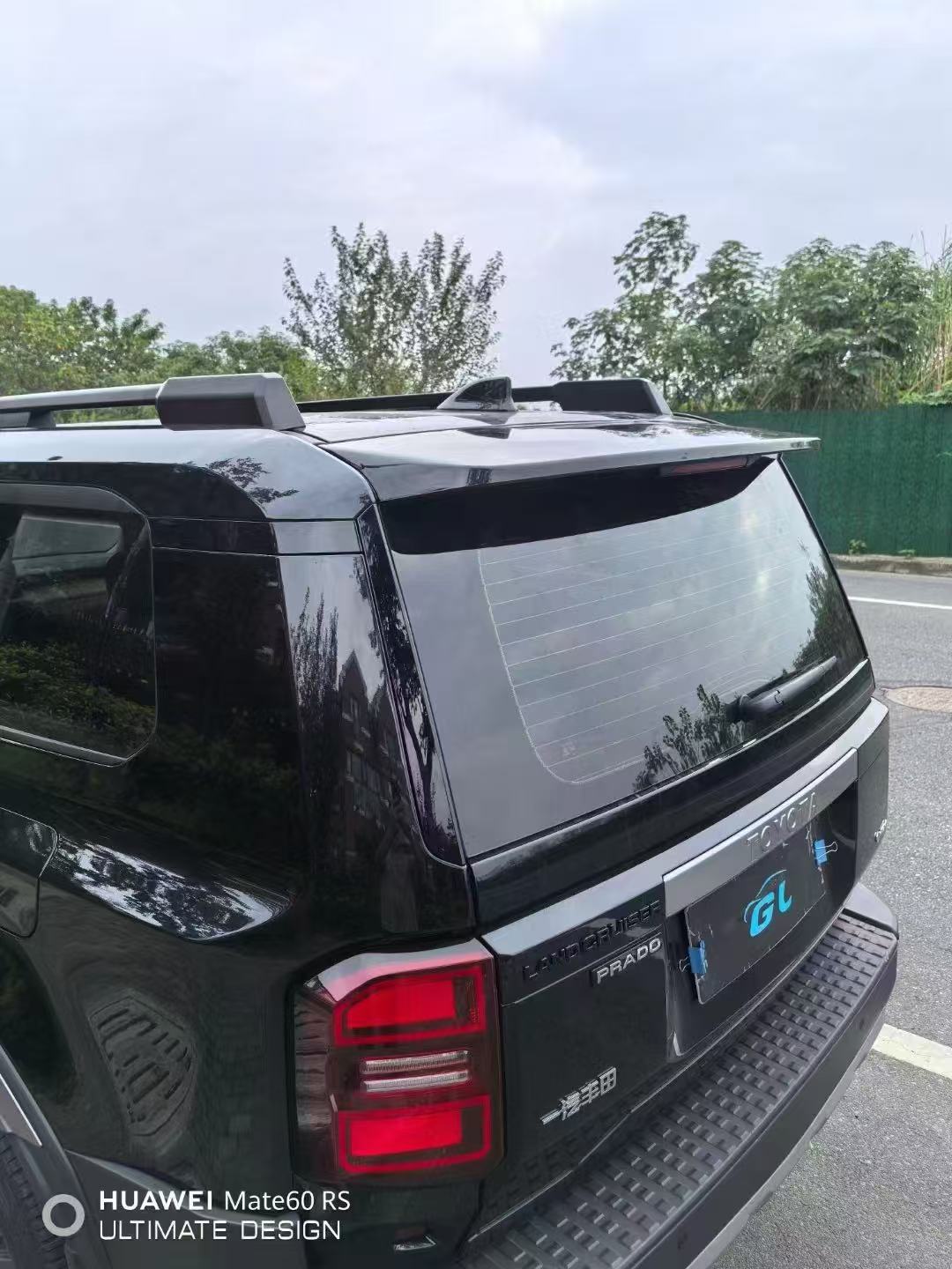 24-25 Model Prado Lc250 Original Style Rear Wing, No-Drill Spoiler