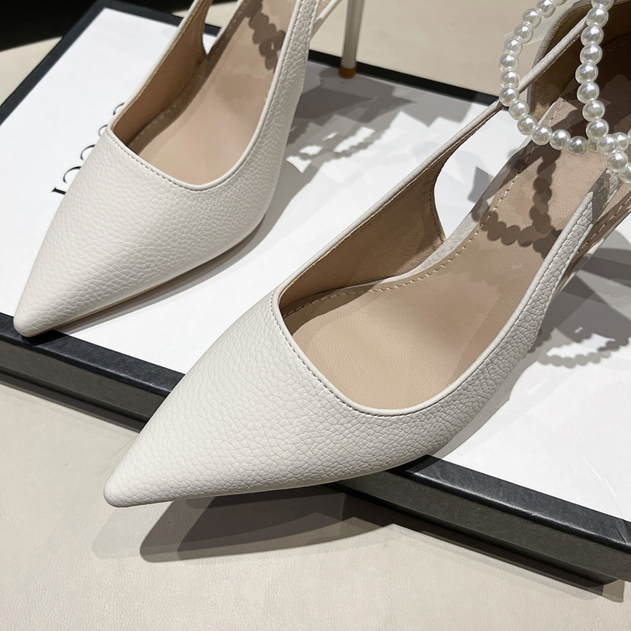 Elegante Spitze Stilettos Für Damen Für Sommer Und Herbst_voghion.com