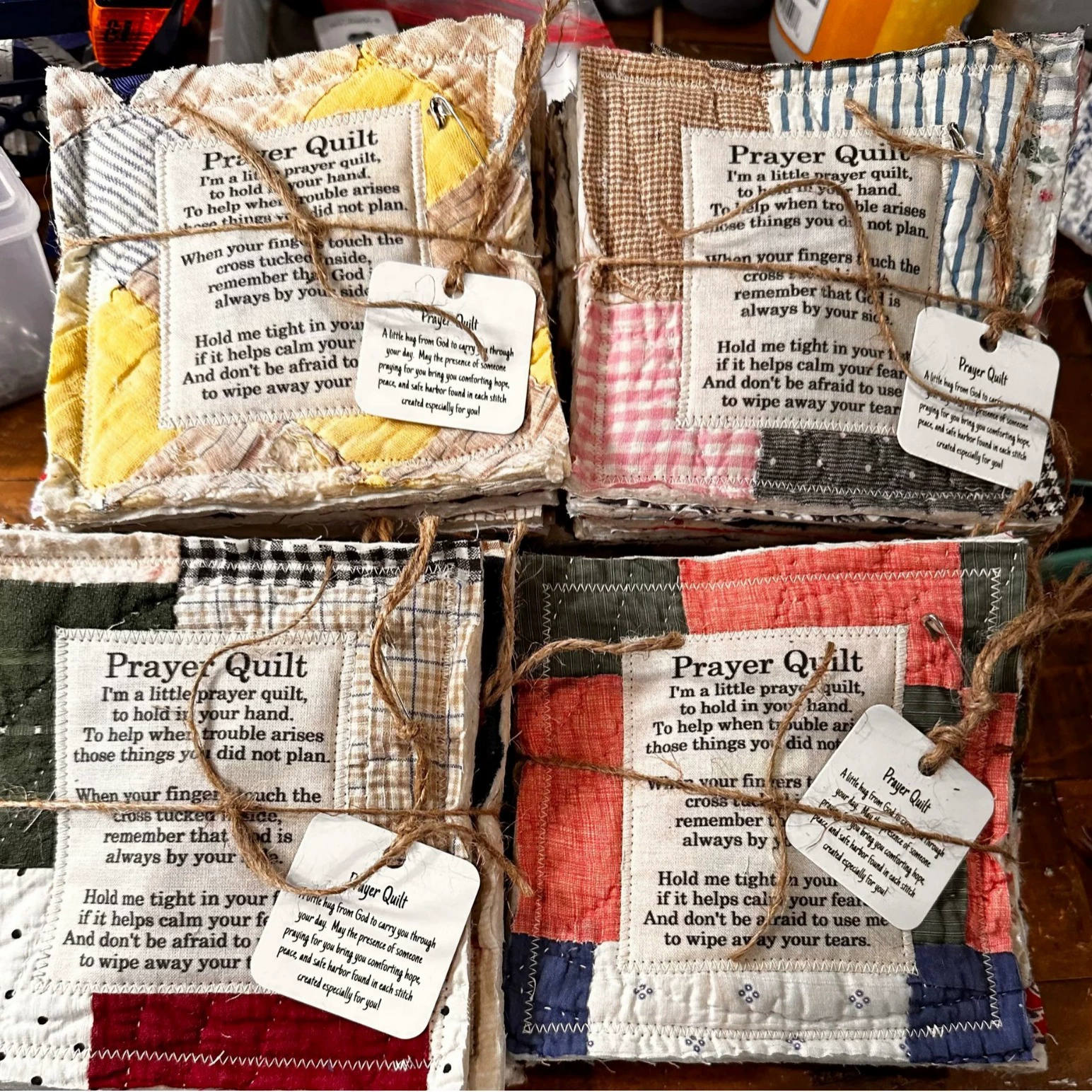 [跨境Prayer Quilt with Cross Inside 亚马逊新款祈祷被子]