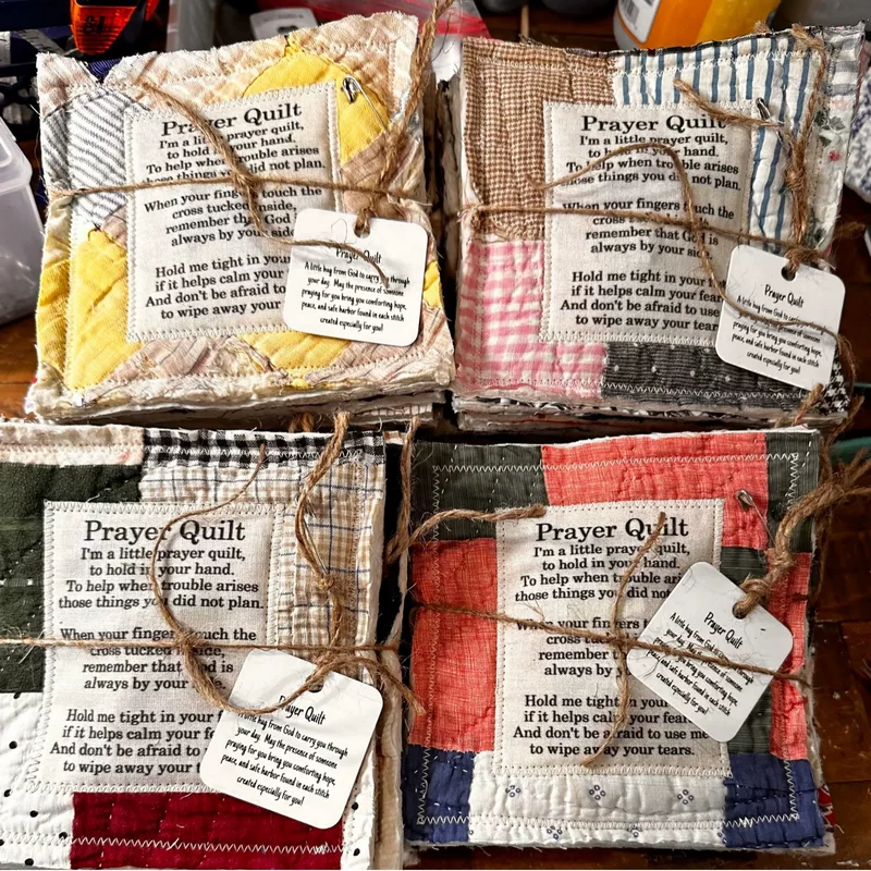 [跨境Prayer Quilt with Cross Inside 亚马逊新款祈祷被子]
