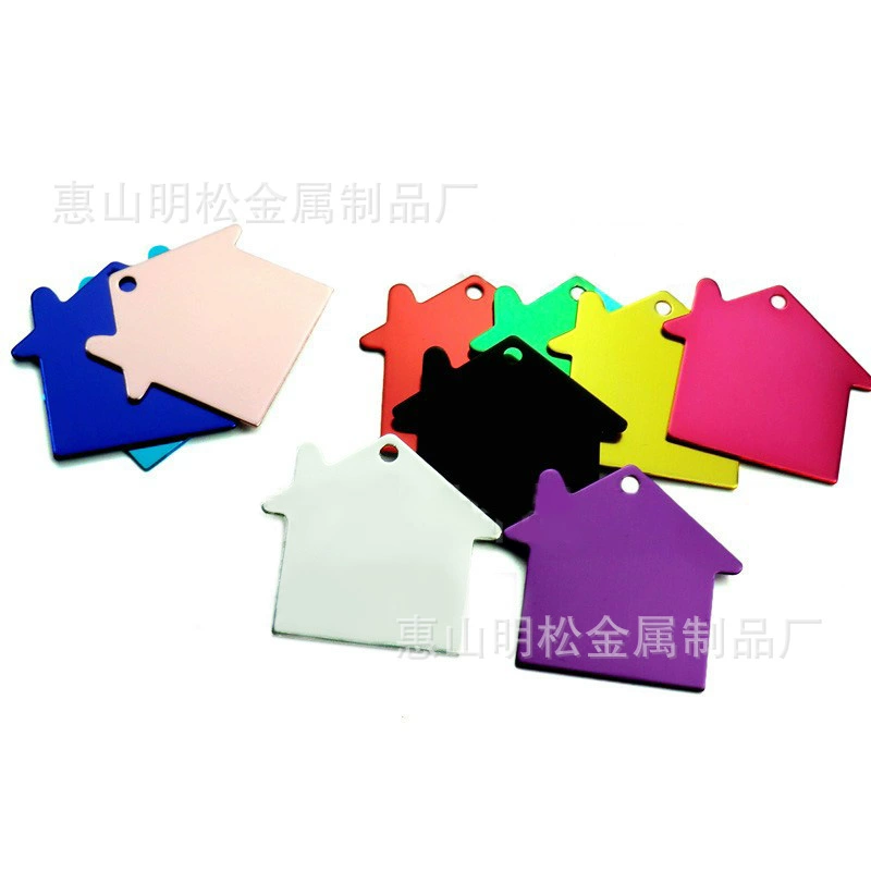 Дом Pet Бренд собаки Бренд домашнее животное брелок Алюминиевый сплав Домашние животные бирки Поставки Металлические кошки в списке