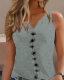 Women's European and American Cross-border Sleeveless V-neck Vest 3D Digital Printing Europe and America