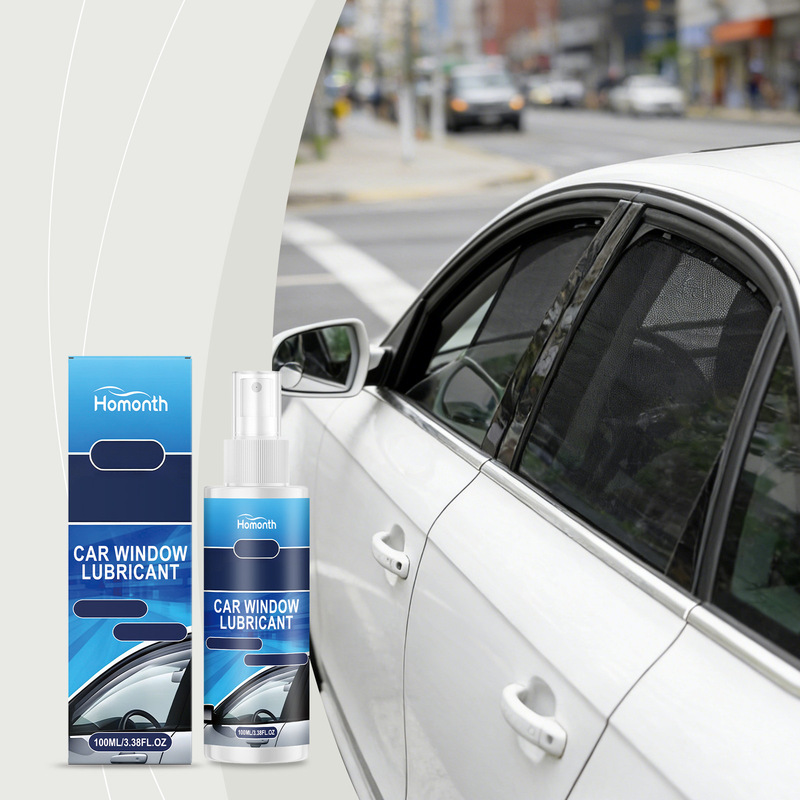 Homonth Car Window Lubricating Spray Improves the Smoothness of the Window Tracks and Lubrication Effect, a Car Window Accessory