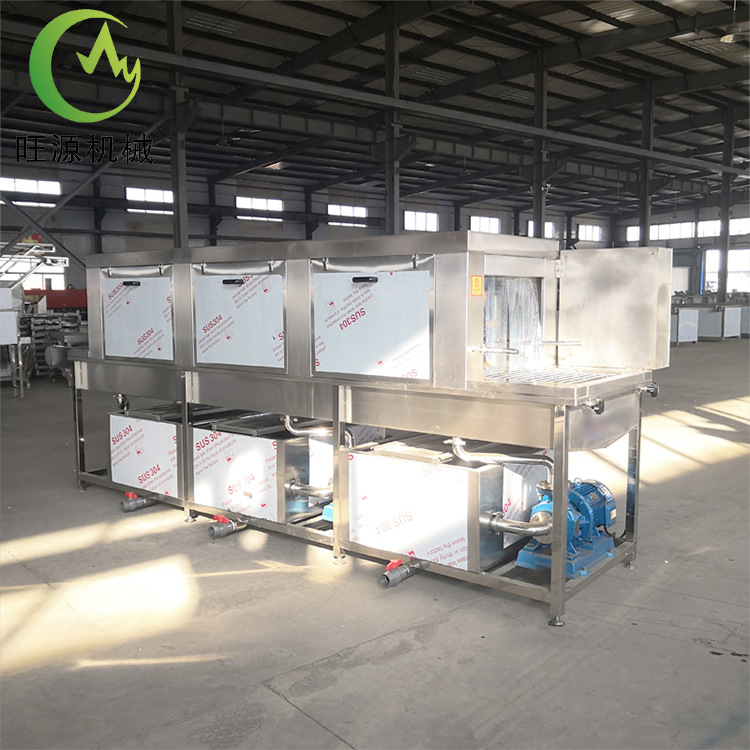 塑料框子清洗机 塑料托盘清洗设备 全自动高压周转筐洗箱机