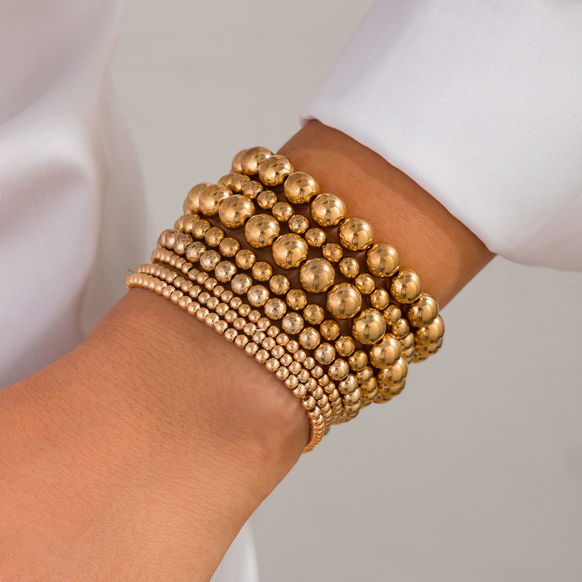 17g Weight CCB Pendant Material Bracelets Classification CCB, Imitation Pearl Chain Material Beaded Chain Chain Type 1 Set Quantity Banquet, Travel Occasion CCB, Imitation Pearl Material Heart Shape Pattern Women's Gender Plating Design Vintage Style Style Vintage Style Heart Shape CCB Imitation Pearl Beaded Chain Beaded Bracelets Wholesale 34