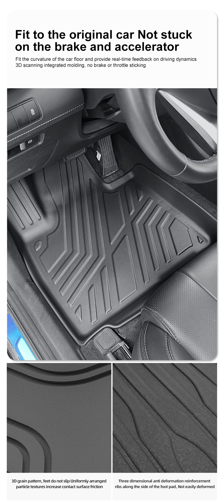 Suitable for 23-25 Models of Chery Omoda 5/C5/E5 Car Floor Mats Tpe Floor Mats Trunk Mat