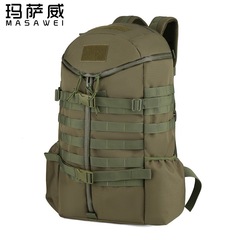 跨境户外战术迷彩背包探险野营登山骑行徒步双肩背外出用品旅行包