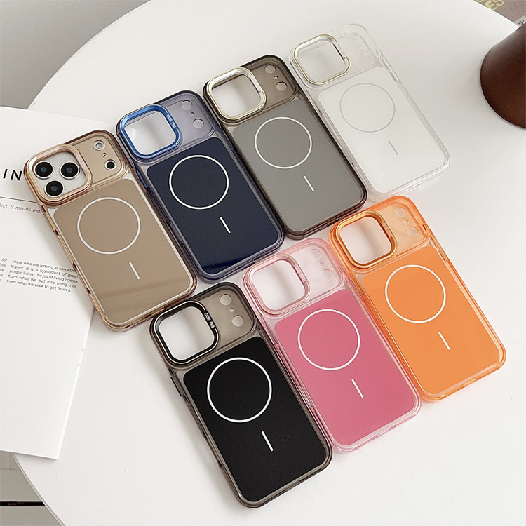 Suitable for Apple Iphone17Promax Protective Case Two-In-One with Hardware Camera Holder Mobile Phone Case Suitable for Apple Iphone17Promax Protective Case Two-In-One with Hardware Camera Holder Mobile Phone Case