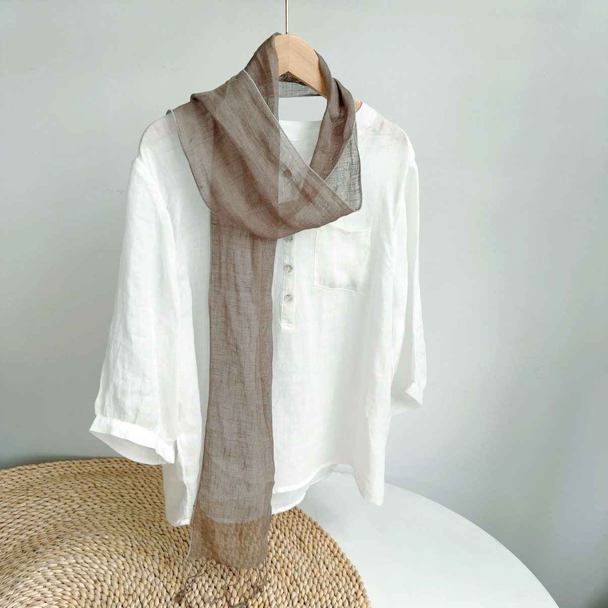 브라운 색상 15*180+2*10cm