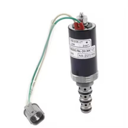 Kobelco 200-2 200-5 Protection Lock Solenoid Valve Yn35V00005F1 Kwe5K-20/G24D12A