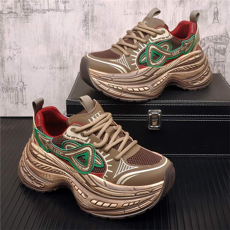 All-Match White Shoes Fashionable Summer Mesh Men's Torre Shoes Casual Shoes Youth Personalized Mesh Shoes