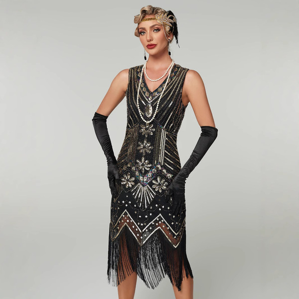 Retro fashionable dress