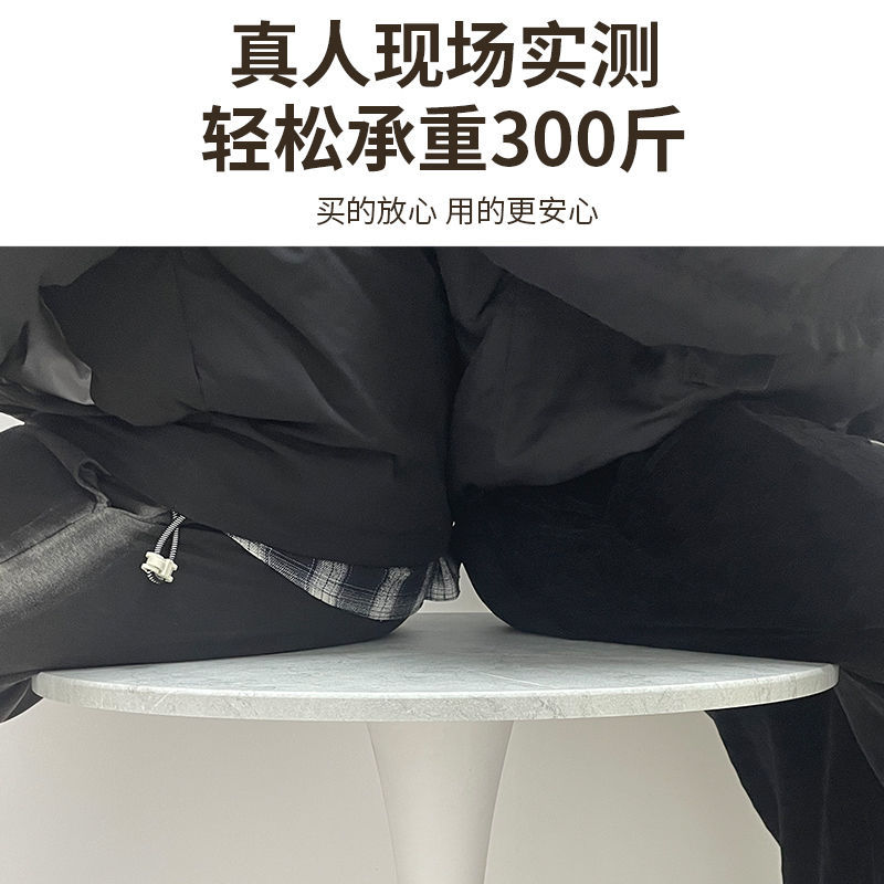 円形食卓家庭用リビングカジュアルコーヒーテーブル商談テーブル家庭用小戸型円卓チューリップ円卓