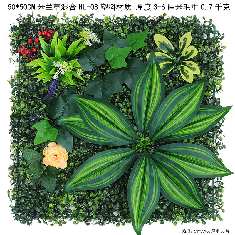 Planta artificial decoración de la pared al aire libre eucalipto césped artificial planta verde pared falso césped imagen de la pared de fondo