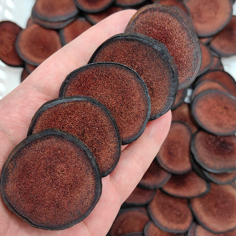 Deer Antler Red Powder Slices Lu Rong Hong Fen Pian 50g Traditional TCM Herb for Infusion and Daily Wellness quality and texture