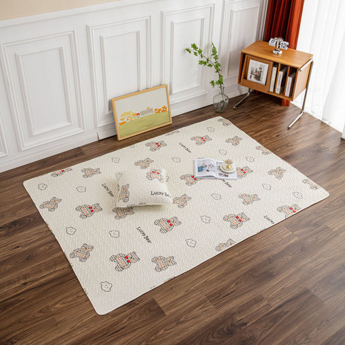 Manufacturer wholesale pure cotton anti-slip mat for children living room bedroom crawling mat baby crawling mat home use carpet dropshipping
